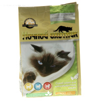 Ночной охотник Сухой корм для кошек длинношерстных, 400 г.