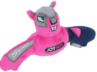 Игрушка для собак JOYSER Squad mini Белка J-Rellс пищалкой (S/M розовая, 19 см)
