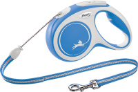 Flexi Флекси рулетка New Line Comfort S [до 12 кг] 5 м трос серый/синий, 98042830
