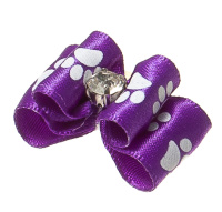 Бантик [пара] двойной объёмный, 3 см * 1,5 см, "Ностальжи" 18330