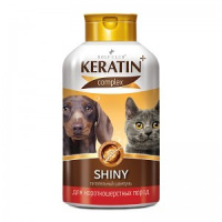 RolfClub KERATIN+Shiny, шампунь для короткошерстных кошек и собак, 400 мл. RolfClub KERATIN+Shiny, шампунь для короткошерстных кошек и собак, 400 мл.