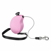 Рулетка FLIPPYONE MINI розовая,шнур 3м 8кг