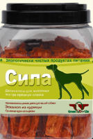 Грин Кьюзин Лакомство для собак СИЛА, Сушеная куриная вырезка, ПОШТУЧНО [уценка]