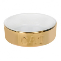 I.P.T.S. Миска д/к 11,5-4см керамич золотая