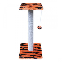 Триол Стойка №16 Столб-когтеточка для кошек, на платформе [полка, игрушка]