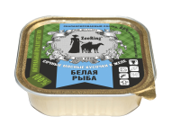 ZOORING Консервы для собак, желе Белая рыба 100 г. [уценка]