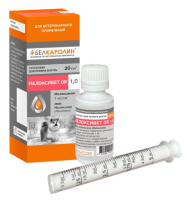 Мелоксивет OR 1,0 (Мелоксикам) суспензия для собак для приема внутрь, 20 мл