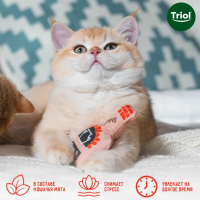 Игрушка для кошек мягкая "Печка", 100мм, Triol