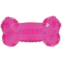 Zolux Игрушка, кость, термопластичная резина [малиновая], 14 см.