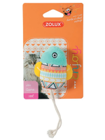 ZOLUX, Игрушка для кошек с кошачьей мятой "Рыбка желаний", бирюзовая