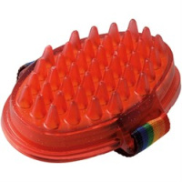 Щетка резин. на руку д/мытья и массажа с емкостью д/шампуня 3356 Пет лайн