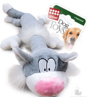 75227 Игрушка для собак Кот с пищалками 63см, серия PLUSH FRIENDZ, GiGwi