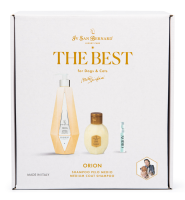 ISB The Best line Набор Orion шампунь для средней шерсти 550 мл, кондиционер 120 мл + парфюм 2 мл в подарок