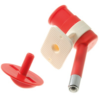 Автопоилка универсальная [под ПЭТ бутылку] [КРАСНАЯ] 378-8 / 60 Пет лайн