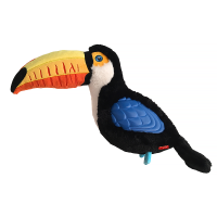 GiGwi Игрушка для собак Тукан с пищалкой большой 38см, серия TROPICANA SERIES