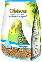 Любимчик корм для волнистых попугаев с кальцием, 500 г.