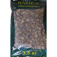 BARBUS 3,5 кг. Речная галька Карамель 3-7 мм.