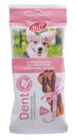 TiTBiT Снек ЛОСОСЬ для собак мелких пород Biff DENT 014530 *16 [уценка]
