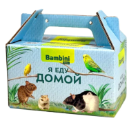Bambini Pets переноска - кормушка для птиц и грызунов