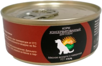 LiveRa Корм консервированный для собак Мясное ассорти с говядиной 100 г. (100 гр)