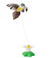 Игр. д/к Автоматическая вращающаяся кошачья дразнилка-летающая птица DMQ001