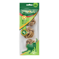 ВР03-3 Мяч плетеный из жил с маслом лосося,d3,8см,17-23г [уп.3шт] Триол