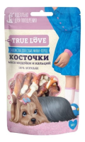 Грин Кьюзин Лакомство для собак TRUE LOVE : КОСТОЧКИ мясо индейки и кальций, 50 г. [уценка]