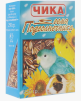 Чика семя подсолнечника для всех видов птиц и грызунов, 250 г
