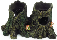 Грот Aquanimal "Пень двойной" 22*13*12 см