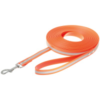 Поводок с карабином биотановый светоотражающий 20мм*3м [оранжевый] 73-2544 Пет лайн