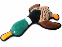 GiGwi Утка для больших собак с пищалкой/ткань, пластик