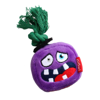 GiGwi Монстр с пищалкой и веревкой. 8см