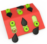Nina Ottosson Игра-головоломка "Арбузные семечки" для кошек и собак мелких пород