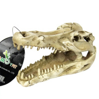 Декорация Nomoy Pet "Череп крокодила" 13.8х8.5х6.8