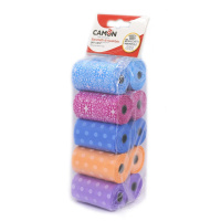 Камон Пакеты для фекалий цветные*10