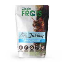FRAIS Adult Cat Turkey Сухой корм для кошек всех пород с мясом индейки, (500гр)