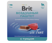 Brit Premium Воздушный паштет для взрослых собак мини пород Тунец 100 г.
