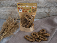 LUCKY DOG Колечки из индейки с морковью [крафт пакет]