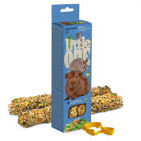 Little One Палочки для морских свинок, кроликов и шиншилл с овощами, 2х60 г