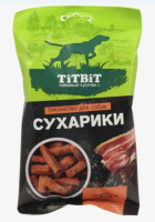 Титбит Сухарики со вкусом бекона лакомство для собак 55г [уценка]