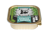 ZOORING Консервы для собак, желе Фрикасе с Лососем 100 г.