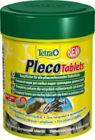 Tetra Pleco Tablets корм для сомов и донных рыб в виде двухцветных таблеток с высоким содержанием спирулины, 58 таблеток (58 таб)
