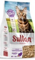 Султан Корм для стерилизованных кошек Индейка с клюквой (400 гр)