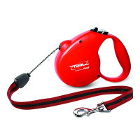 FDL004 Триол-Флекси Поводок-Рулетка Standard Red M 5м до 20 кг,трос