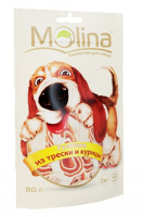 Молина д/с 0757 Рулетики из трески и курицы 80гр