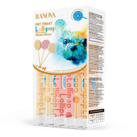 Лакомство Ranova для собак сублимированное на палочке микс вкусов: козье молоко*2; клюква*2; тыква*2, 8 г х 6 шт ПОШТУЧНО