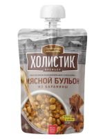 Деревенские лакомства "Холистик Премьер" для собак«Мясной бульон из баранины», 160г