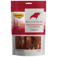 Мнямс лакомство для собак Мраморные джерки по-испански 75 г