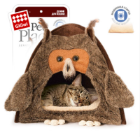 75061 Домик для кошек и небольших собак Сова , серия PET PLACE (38x38x40см)