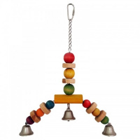 Триол Подвеска-бусинки Игрушка для птиц BR-58, 30 см.